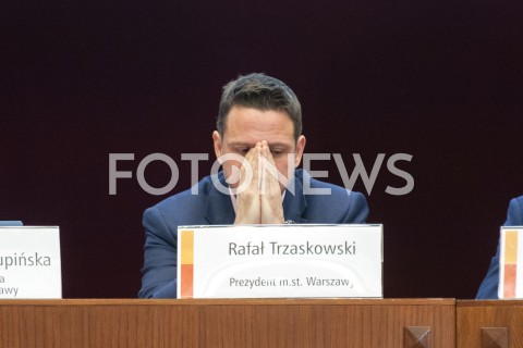  24.01.2019 WARSZAWA<br />POSIEDZENIE RADY MIASTA<br />N/Z RAFAL TRZASKOWSKI<br /> 