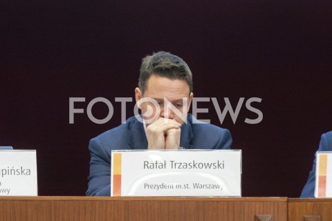  24.01.2019 WARSZAWA<br />POSIEDZENIE RADY MIASTA<br />N/Z RAFAL TRZASKOWSKI<br /> 