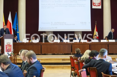  24.01.2019 WARSZAWA<br />POSIEDZENIE RADY MIASTA<br />N/Z EWA MALINOWSKA GRUPINSKA RAFAL TRZASKOWSKI PAWEL RABIEJ JURKIEWICZ<br /> 
