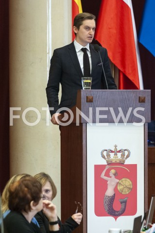  24.01.2019 WARSZAWA<br />POSIEDZENIE RADY MIASTA<br />N/Z SEBASTIAN KALETA<br /> 