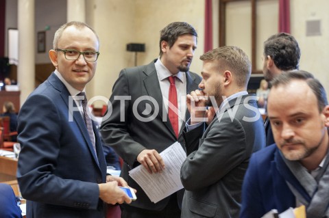  24.01.2019 WARSZAWA<br />POSIEDZENIE RADY MIASTA<br />N/Z JACEK OZDOBA<br /> 