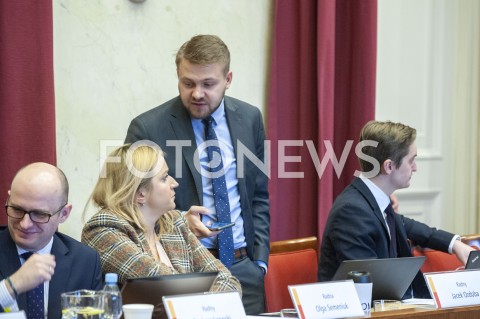  24.01.2019 WARSZAWA<br />POSIEDZENIE RADY MIASTA<br />N/Z JACEK OZDOBA RADNI PIS<br /> 