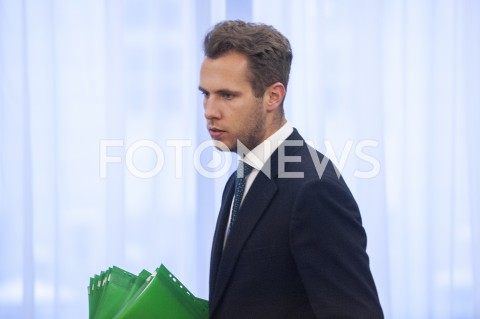  25.01.2019 WARSZAWA SEJM<br />SPOTKANIE PREMIERA Z PRZEDSTAWICIELAMI UGRUPOWAN OPOZYCYJNYCH<br />N/Z JAN KANTHAK<br /> 