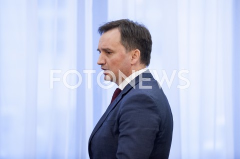  25.01.2019 WARSZAWA SEJM<br />SPOTKANIE PREMIERA Z PRZEDSTAWICIELAMI UGRUPOWAN OPOZYCYJNYCH<br />N/Z ZBIGNIEW ZIOBRO<br /> 