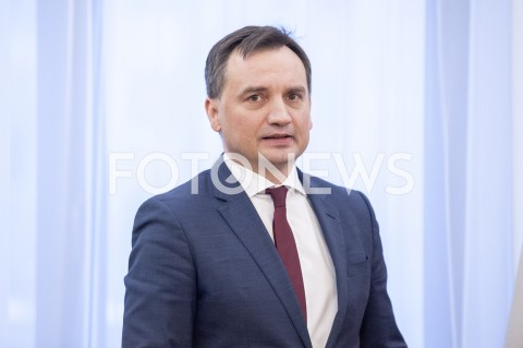  25.01.2019 WARSZAWA SEJM<br />SPOTKANIE PREMIERA Z PRZEDSTAWICIELAMI UGRUPOWAN OPOZYCYJNYCH<br />N/Z ZBIGNIEW ZIOBRO <br /> 