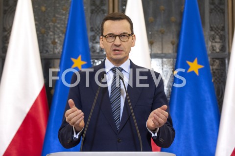  25.01.2019 WARSZAWA SEJM<br />SPOTKANIE PREMIERA Z PRZEDSTAWICIELAMI UGRUPOWAN OPOZYCYJNYCH<br />N/Z PREMIER MATEUSZ MORAWIECKI<br /> 