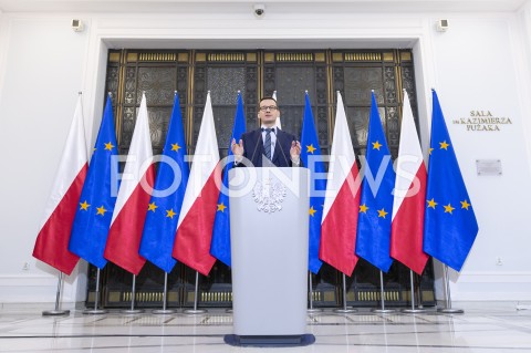  25.01.2019 WARSZAWA SEJM<br />SPOTKANIE PREMIERA Z PRZEDSTAWICIELAMI UGRUPOWAN OPOZYCYJNYCH<br />N/Z PREMIER MATEUSZ MORAWIECKI<br /> 