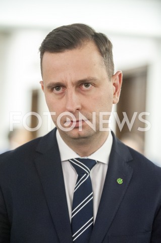  25.01.2019 WARSZAWA SEJM<br />SPOTKANIE PREMIERA Z PRZEDSTAWICIELAMI UGRUPOWAN OPOZYCYJNYCH<br />N/Z WLADYSLAW KOSINIAK KAMYSZ<br /> 