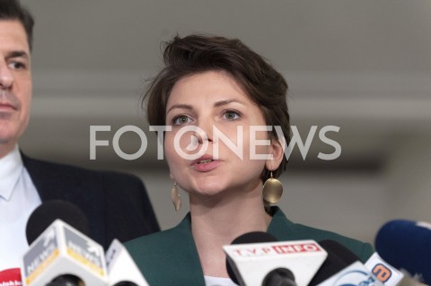  25.01.2019 WARSZAWA SEJM<br />SPOTKANIE PREMIERA Z PRZEDSTAWICIELAMI UGRUPOWAN OPOZYCYJNYCH<br />N/Z MONIKA ROSA<br /> 