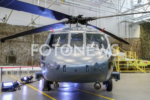  25.01.2019 MIELEC <br />PODPISANIE UMOWY NA ZAKUP CZTERECH NOWYCH SMIGLOWCOW BLACK HAWK DLA POLSKIEJ ARMII WYPRODUKOWANYCH PRZEZ POLSKIE ZAKLADY LOTNICZE W MIELCU <br />N/Z ZDJECIE ILUSTRACYJNE ILUSTRANT HALA PRODUKCYJNA SMIGLOWCOW BLACK HAWK<br /> 