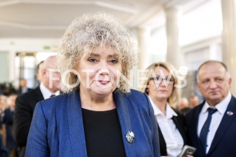  26.01.2019 WARSZAWA<br />KONFERENCJA KLUBU PARLAMENTARNEGO PIS ZASADY PROWADZENIA POLITYKI ROZWOJU W POLSCE<br />N/Z MARIA KOC<br /> 