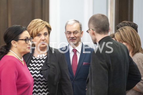 26.01.2019 WARSZAWA<br />KONFERENCJA KLUBU PARLAMENTARNEGO PIS ZASADY PROWADZENIA POLITYKI ROZWOJU W POLSCE<br />N/Z JERZY KWIECINSKI<br /> 
