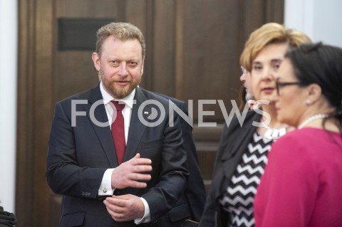  26.01.2019 WARSZAWA<br />KONFERENCJA KLUBU PARLAMENTARNEGO PIS ZASADY PROWADZENIA POLITYKI ROZWOJU W POLSCE<br />N/Z LUKASZ SZUMOWSKI<br /> 