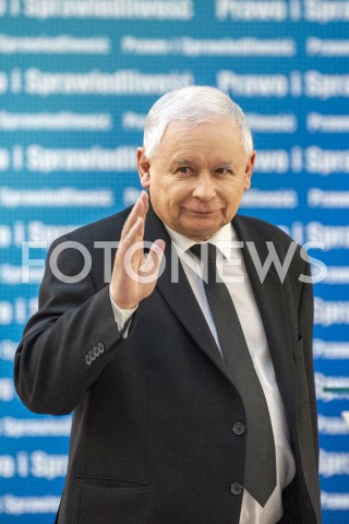  26.01.2019 WARSZAWA<br />KONFERENCJA KLUBU PARLAMENTARNEGO PIS ZASADY PROWADZENIA POLITYKI ROZWOJU W POLSCE<br />N/Z PREZES JAROSLAW KACZYNSKI<br /> 