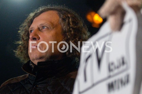  2601.2019 GDANSK<br />PIKIETA POD SIEDZIBA TELEWIZJI POLSKIEJ W GDANSKU POD HASLEM ZADAMY ZMIAN W TVP<br />N/Z JACEK KARNOWSKI <br /> 