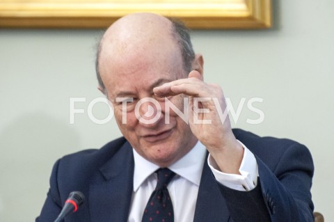  28.01.2019 WARSZAWA<br />PRZESLUCHANIE JANA VINCENTA ROSTOWSKIEGO PRZED KOMISJA DO SPRAW VAT<br />N/Z JAN VINCENT JACEK ROSTOWSKI<br /> 