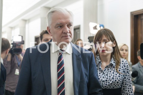  29.01.2019 WARSZAWA<br />JAROSLAW GOWIN PRZESLUCHIWANY PRZED KOMISJA DO SPRAW VAT<br />N/Z JAROSLAW GOWIN KATARZYNA ZAWADA<br /> 