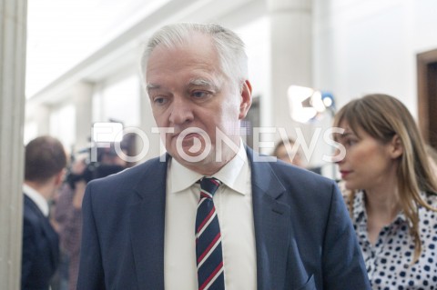  29.01.2019 WARSZAWA<br />JAROSLAW GOWIN PRZESLUCHIWANY PRZED KOMISJA DO SPRAW VAT<br />N/Z JAROSLAW GOWIN KATARZYNA ZAWADA<br /> 