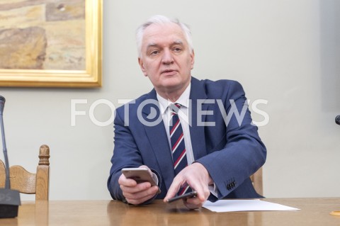  29.01.2019 WARSZAWA<br />JAROSLAW GOWIN PRZESLUCHIWANY PRZED KOMISJA DO SPRAW VAT<br />N/Z JAROSLAW GOWIN<br /> 