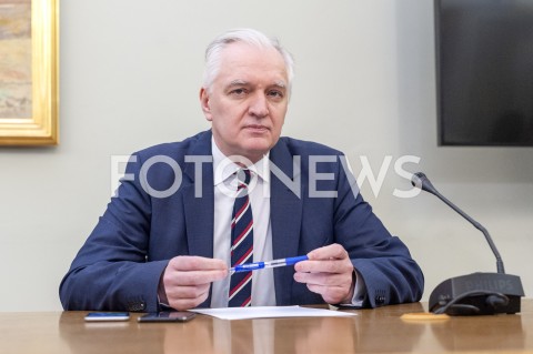  29.01.2019 WARSZAWA<br />JAROSLAW GOWIN PRZESLUCHIWANY PRZED KOMISJA DO SPRAW VAT<br />N/Z JAROSLAW GOWIN<br /> 