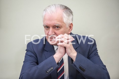  29.01.2019 WARSZAWA<br />JAROSLAW GOWIN PRZESLUCHIWANY PRZED KOMISJA DO SPRAW VAT<br />N/Z JAROSLAW GOWIN<br /> 