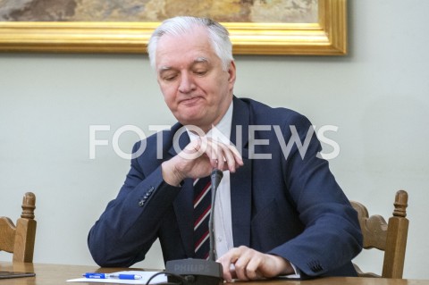  29.01.2019 WARSZAWA<br />JAROSLAW GOWIN PRZESLUCHIWANY PRZED KOMISJA DO SPRAW VAT<br />N/Z JAROSLAW GOWIN<br /> 