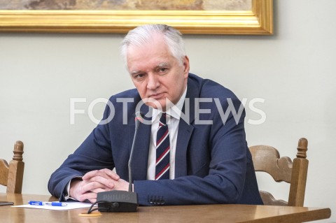  29.01.2019 WARSZAWA<br />JAROSLAW GOWIN PRZESLUCHIWANY PRZED KOMISJA DO SPRAW VAT<br />N/Z JAROSLAW GOWIN<br /> 