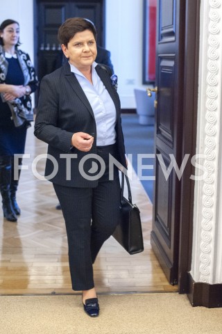  29.01.2019 WARSZAWA<br />POSIEDZENIE RADY MINISTROW<br />POSIEDZENIE RZADU<br />N/Z BEATA SZYDLO<br /> 