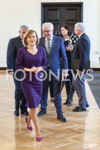  29.01.2019 WARSZAWA<br />POSIEDZENIE RADY MINISTROW<br />POSIEDZENIE RZADU<br />N/Z ANNA KRUPKA JACEK CZAPUTOWICZ<br /> 