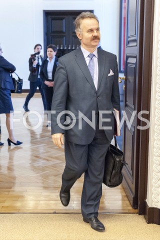  29.01.2019 WARSZAWA<br />POSIEDZENIE RADY MINISTROW<br />POSIEDZENIE RZADU<br />N/Z WALDEMAR PARUCH<br /> 