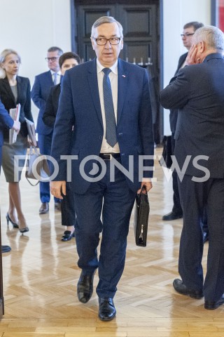  29.01.2019 WARSZAWA<br />POSIEDZENIE RADY MINISTROW<br />POSIEDZENIE RZADU<br />N/Z STANISLAW SZWED<br /> 