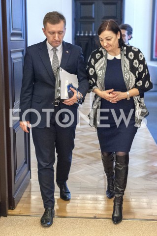  29.01.2019 WARSZAWA<br />POSIEDZENIE RADY MINISTROW<br />POSIEDZENIE RZADU<br />N/Z LUKASZ SCHREIBER JOLANTA RUSINIAK<br /> 