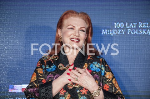  30.01.2019 WARSZAWA<br />OBCHODY 100 LAT RELACJI DYPLOMATYCZNYCH MIEDZY STANAMI ZJEDNOCZONYMI AMERYKI POLNOCNEJ A POLSKA<br />N/Z GEORGETTE MOSBACHER<br /> 