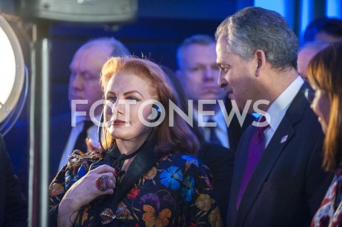  30.01.2019 WARSZAWA<br />OBCHODY 100 LAT RELACJI DYPLOMATYCZNYCH MIEDZY STANAMI ZJEDNOCZONYMI AMERYKI POLNOCNEJ A POLSKA<br />N/Z GEORGETTE MOSBACHER<br /> 