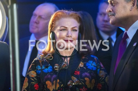  30.01.2019 WARSZAWA<br />OBCHODY 100 LAT RELACJI DYPLOMATYCZNYCH MIEDZY STANAMI ZJEDNOCZONYMI AMERYKI POLNOCNEJ A POLSKA<br />N/Z GEORGETTE MOSBACHER<br /> 