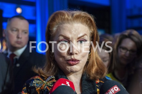  30.01.2019 WARSZAWA<br />OBCHODY 100 LAT RELACJI DYPLOMATYCZNYCH MIEDZY STANAMI ZJEDNOCZONYMI AMERYKI POLNOCNEJ A POLSKA<br />N/Z GEORGETTE MOSBACHER<br /> 