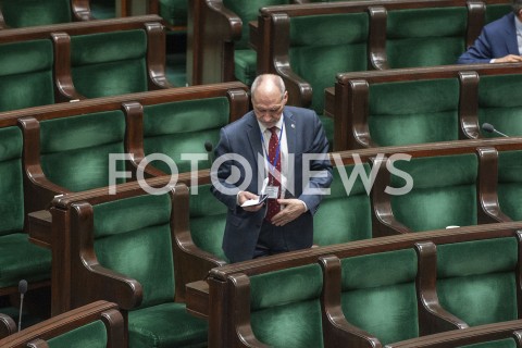  30.01.2019 WARSZAWA SEJM<br />POSIEDZENIE SEJMU<br />N/Z ANTONI MACIEREWICZ<br /> 