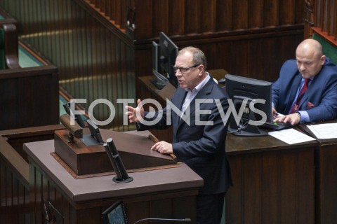  30.01.2019 WARSZAWA SEJM<br />POSIEDZENIE SEJMU<br />N/Z WALDY DZIKOWSKI<br /> 