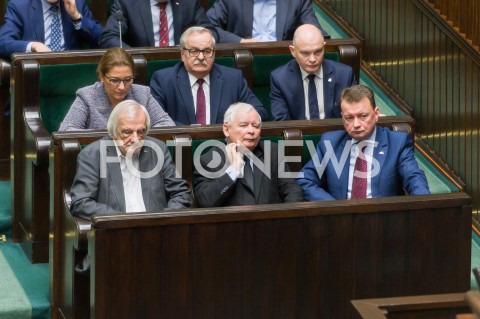 Posiedzenie Sejmu w Warszawie