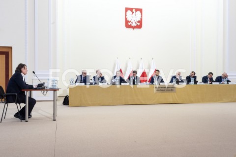  31.01.2019 WARSZAWA<br />POSIEDZENIE KOMISJI DS REPRYWATYZACJI<br />N/Z PATRYK JAKI LUKASZ KONDRATKO PAWEL LISIECKI SEBASTIAN KALETA BARTLOMIEJ OPALINSKI ADAM ZIELINSKI SLAWOMIR POTAPOWICZ ROBERT KROPIWNICKI ROBERT NOWACZYK JAN MOSINSKI<br /> 