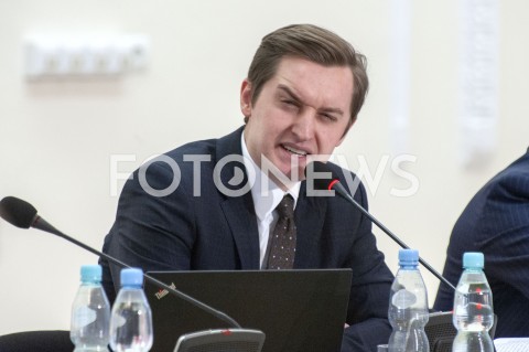  31.01.2019 WARSZAWA<br />POSIEDZENIE KOMISJI DS REPRYWATYZACJI<br />N/Z SEBASTIAN KALETA<br /> 