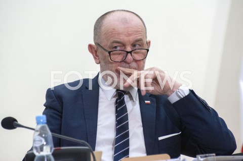  31.01.2019 WARSZAWA<br />POSIEDZENIE KOMISJI DS REPRYWATYZACJI<br />N/Z JAN MOSINSKI<br /> 