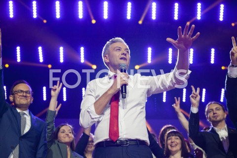  03.02.2019 WARSZAWA<br />KONWENCJA PARTII ROBERTA BIEDRONIA WIOSNA<br />N/Z ROBERT BIEDRON<br /> 