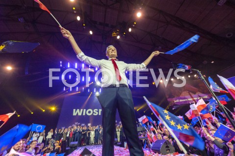  03.02.2019 WARSZAWA<br />KONWENCJA PARTII ROBERTA BIEDRONIA WIOSNA<br />N/Z ROBERT BIEDRON<br /> 