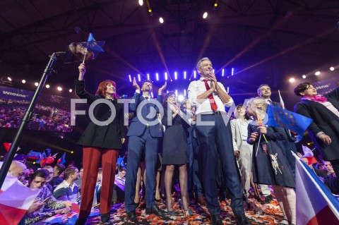  03.02.2019 WARSZAWA<br />KONWENCJA PARTII ROBERTA BIEDRONIA WIOSNA<br />N/Z ROBERT BIEDRON<br /> 