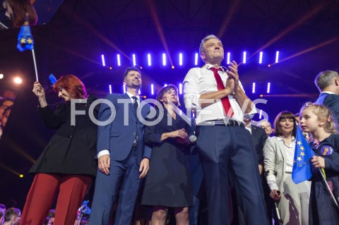  03.02.2019 WARSZAWA<br />KONWENCJA PARTII ROBERTA BIEDRONIA WIOSNA<br />N/Z ROBERT BIEDRON<br /> 