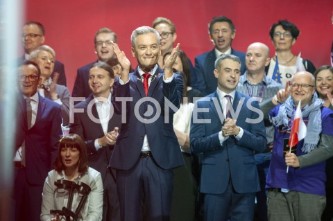  03.02.2019 WARSZAWA<br />KONWENCJA PARTII ROBERTA BIEDRONIA WIOSNA<br />N/Z ROBERT BIEDRON<br /> 