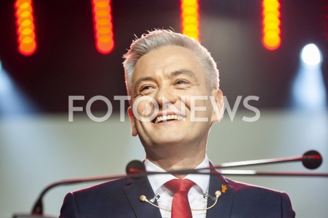  03.02.2019 WARSZAWA<br />KONWENCJA PARTII ROBERTA BIEDRONIA WIOSNA<br />N/Z ROBERT BIEDRON<br /> 