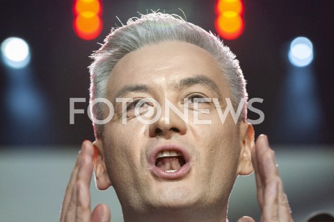  03.02.2019 WARSZAWA<br />KONWENCJA PARTII ROBERTA BIEDRONIA WIOSNA<br />N/Z ROBERT BIEDRON<br /> 