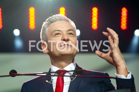  03.02.2019 WARSZAWA<br />KONWENCJA PARTII ROBERTA BIEDRONIA WIOSNA<br />N/Z ROBERT BIEDRON<br /> 